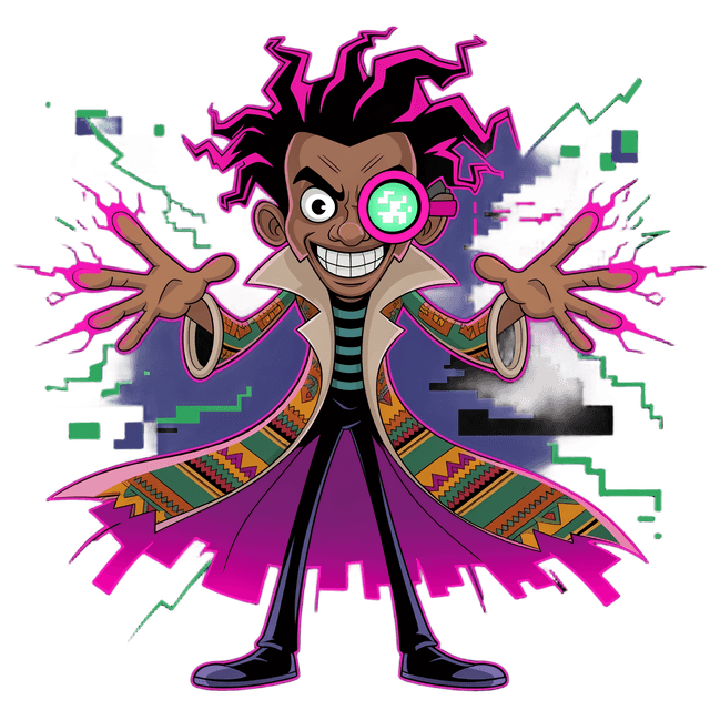 Dr. Glitch, the villain of the digital world